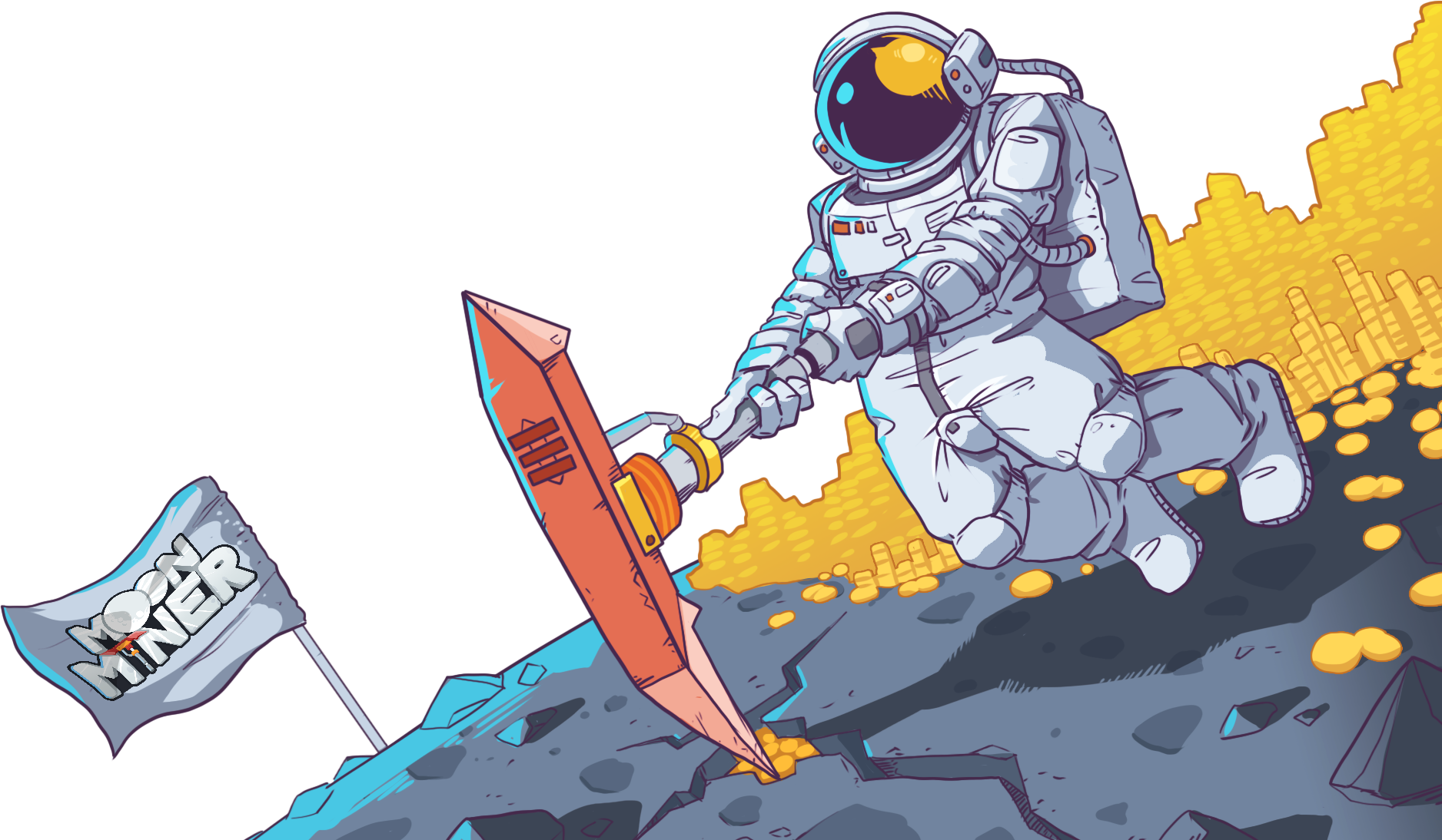 MoonMiner Astronaut